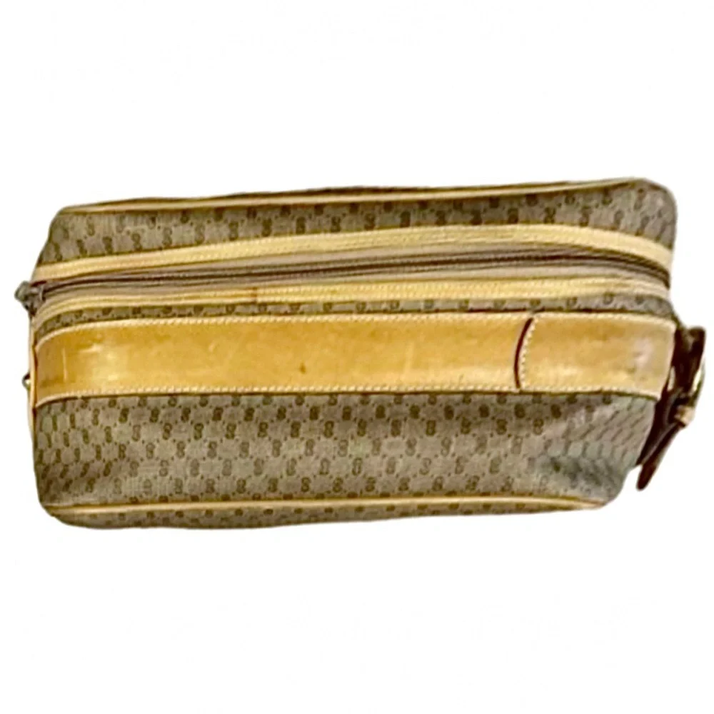 GUCCI GG MicroGuccissima Sherry Line Vintage Suitcase w/ Lock & Key